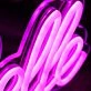 La Vie Est Belle Pink Neon Sign