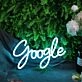 Google Blue Neon Sign