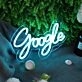 Google Blue Neon Sign