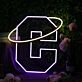 Letter C Custom Neon Sign
