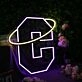 Letter C Custom Neon Sign