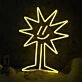 Flash Man Yellow Neon Sign