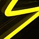 Flash Man Yellow Neon Sign