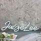 Jungel Lee Blue Neon Sign