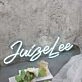 Jungel Lee Blue Neon Sign