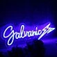 Galvanic Blue Neon Sign