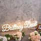Brittney Deal Yellow Neon Sign