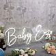 Baby Enzo White Neon Sign