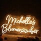 Michelle s Blumenzauber Yellow Neon Sign