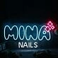 Mina Nails Neon Sign