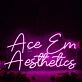 Ace Em Aesthetics Pink Neon Sign
