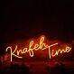 Knaleh Time Orange Neon Sign