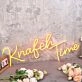 Knaleh Time Orange Neon Sign