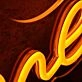 Knaleh Time Orange Neon Sign