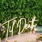 Til Death Yellow Custom Neon Sign