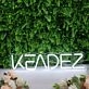KFADEZ White Neon Sign