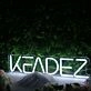 KFADEZ White Neon Sign