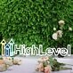 High Level White Neon Sign