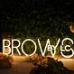 Brows By LC Yellow Neon Sign