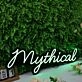Mythical Green Neon Sign