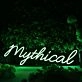 Mythical Green Neon Sign