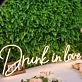 Drunk In Love Yellow Custom Neon Sign