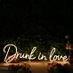 Drunk In Love Yellow Custom Neon Sign