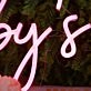 Rubys Beauty Red Neon Sign