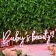 Rubys Beauty Red Neon Sign