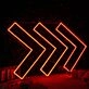 Red Arrows Neon Sign