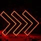 Red Arrows Neon Sign