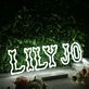 LILYJO White Neon Sign