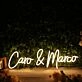 Caro And Marco Yellow Neon Sign