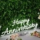 Happy Anniversary Custom Neon Sign