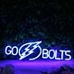 Go Bolts Blue Neon Sign