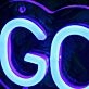 Go Bolts Blue Neon Sign