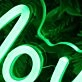 Noway Dude Green Neon Sign