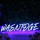 Wasnidge Blue Neon Sign