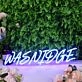 Wasnidge Blue Neon Sign