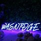 Wasnidge Blue Neon Sign
