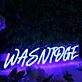 Wasnidge Blue Neon Sign