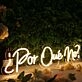 Por Que No Yellow Neon Sign
