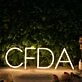 CFDA Yellow Neon Sign