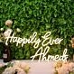 Happily Ever Ahmeds Yellow Neon Sign