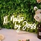 XL Nailz By Jess Yellow Neon Sign