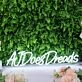 AJ Does Dreads White Neon Sign