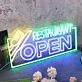 Restaurant Open Custom Neon Sign