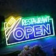 Restaurant Open Custom Neon Sign