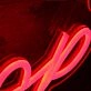 Rock Shop Orange Neon Sign