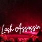 Lash Assassin Red Neon Sign